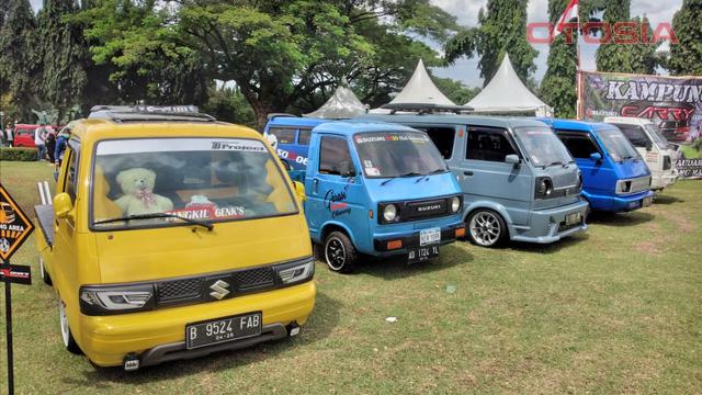 14 Klub Turun Gunung, Ribuan Orang Geruduk Jambore Suzuki Club 2022 dan Lebih dari 1.500 Mobil Ikut Partisipasi