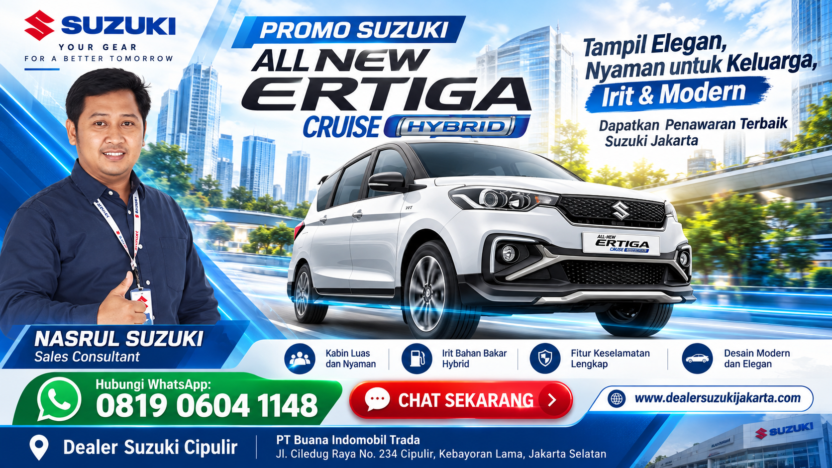 slider all new ertiga cruise hybrid